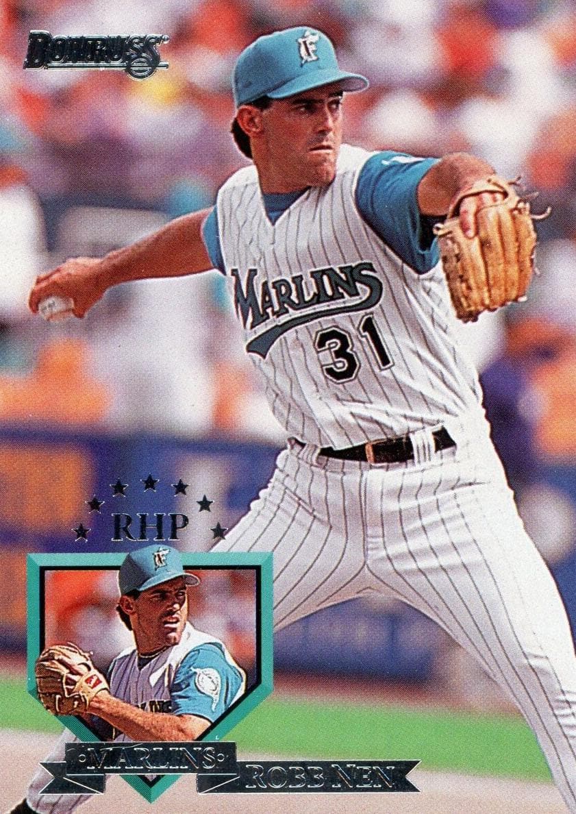Robb Nen 1995 panini Donruss