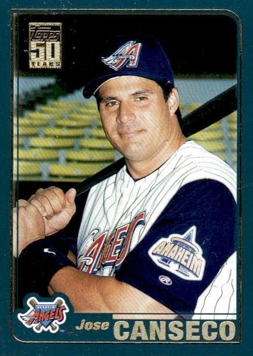 Jose Canseco 2001 topps Topps