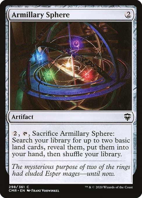 Armillary Sphere 2019 Magic: The Gathering Commander 2019