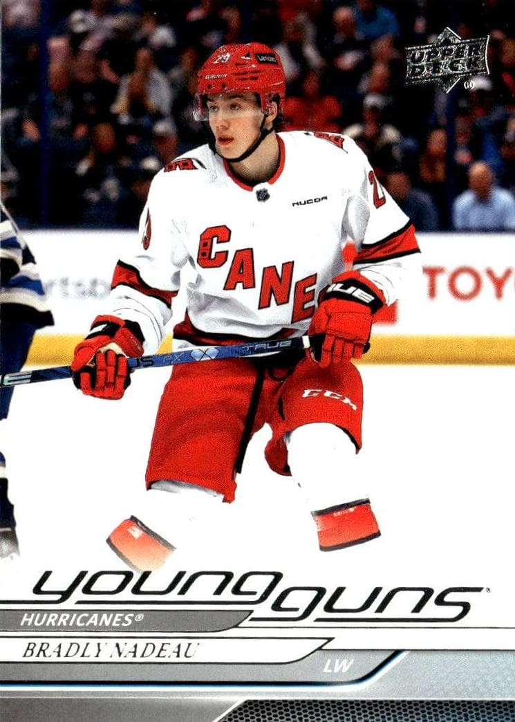 Bradly Nadeau trading card