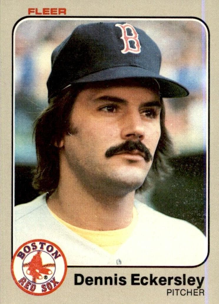 Dennis Eckersley 1983 fleer Fleer
