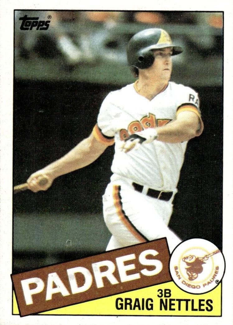 Graig Nettles trading card