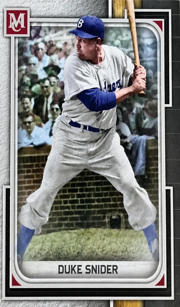 Duke Snider trading card