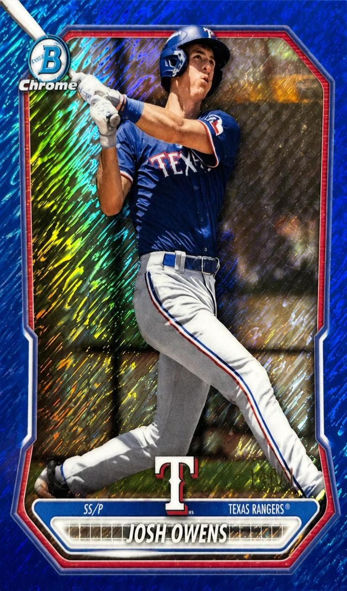 Josh Owens trading card