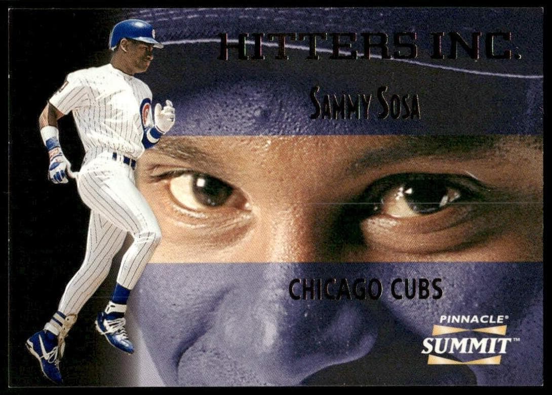 Sammy Sosa 1996 unknown Pinnacle Summit