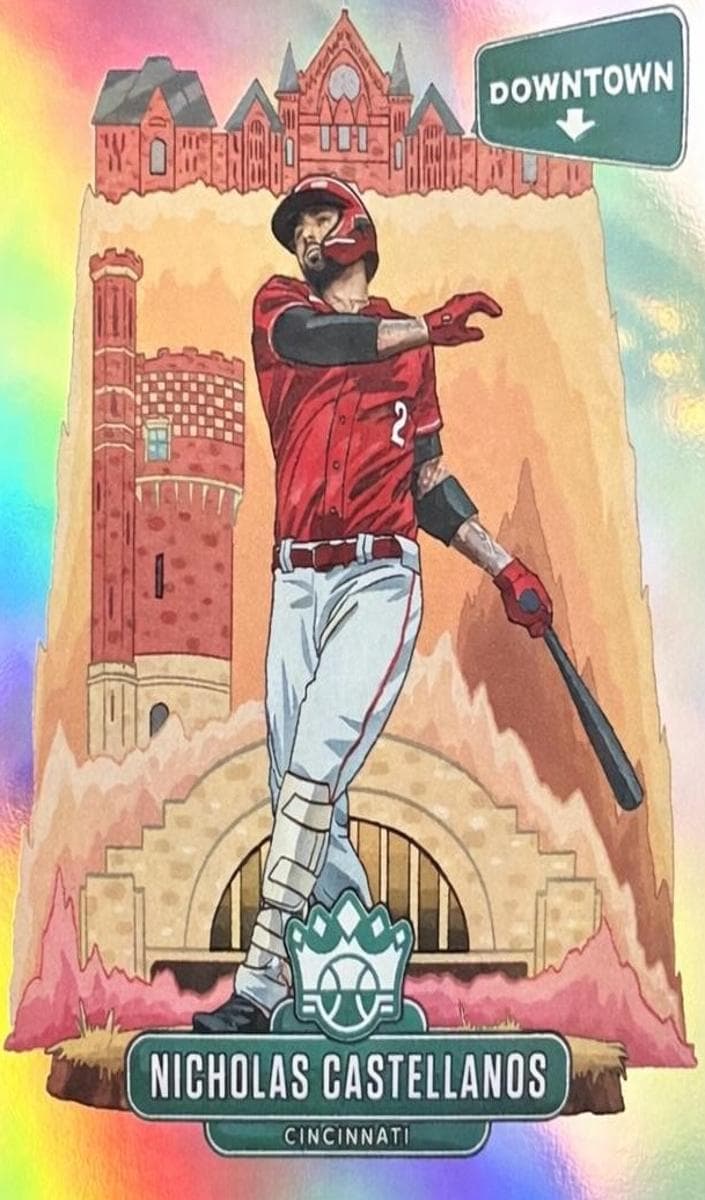 Nicholas Castellanos trading card