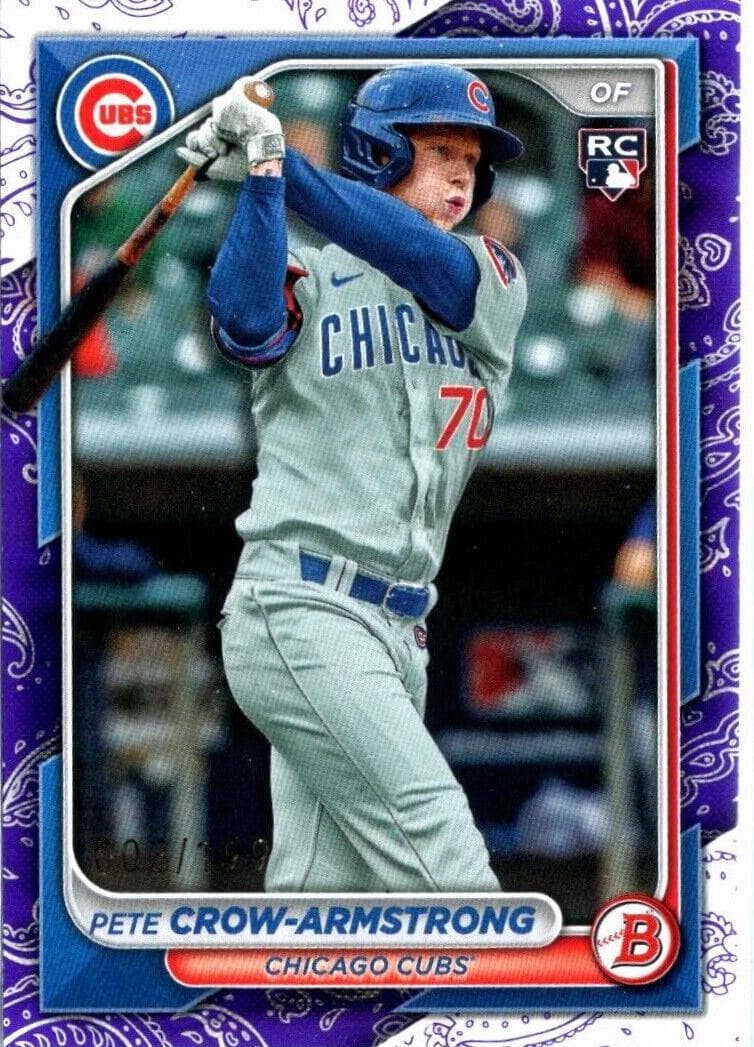 Pete Crow-Armstrong 2024 bowman Bowman