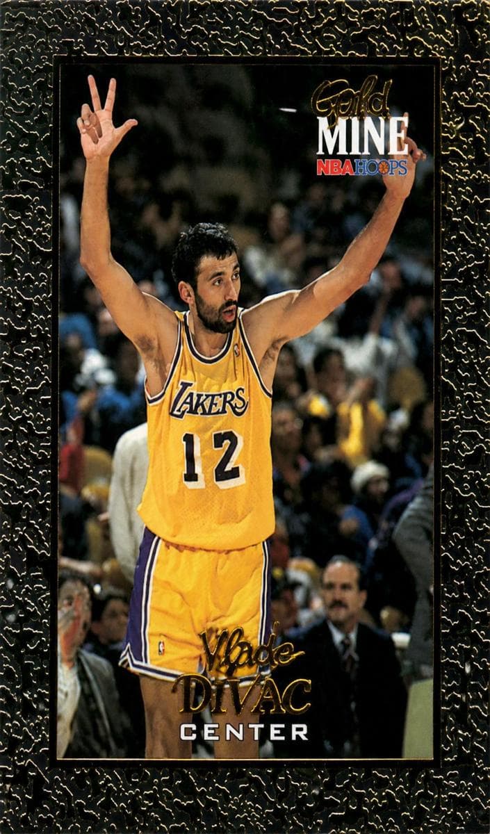 Vlade Divac 1994 panini Hoops