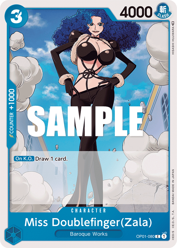 Miss Doublefinger Zala 2022 One Piece Japanese Romance Dawn