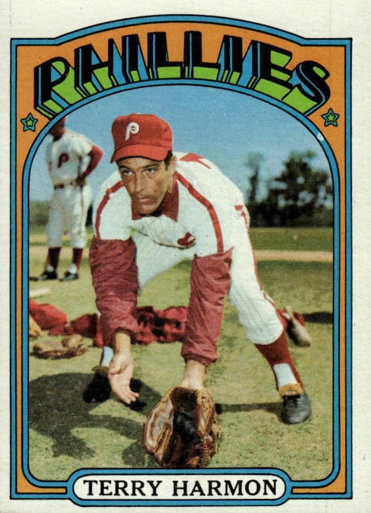 Terry Harmon 1972 topps Topps