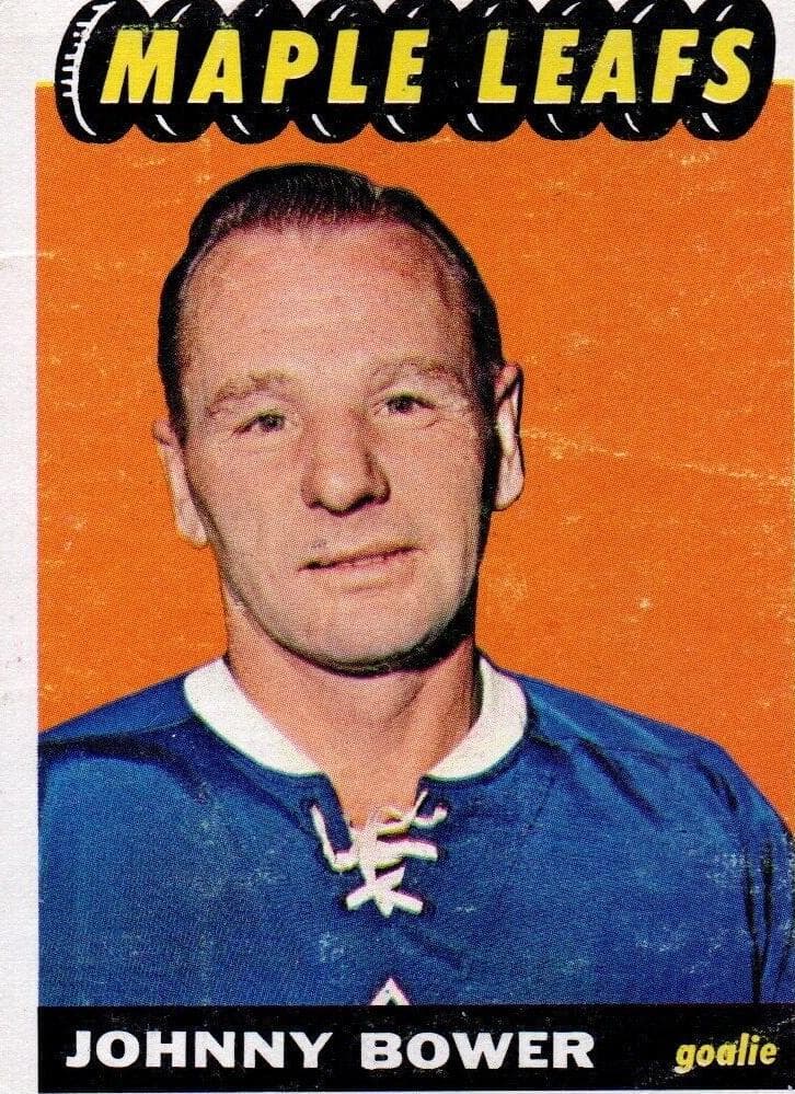 Johnny Bower 1965 topps Topps