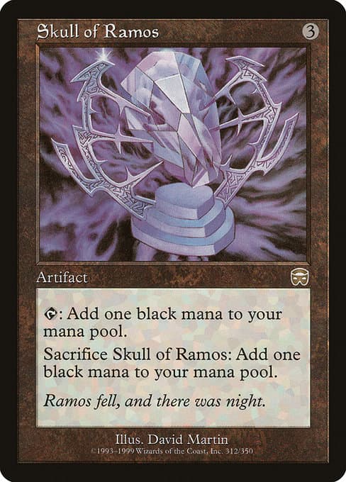 Skull of Ramos 1999 Magic: The Gathering