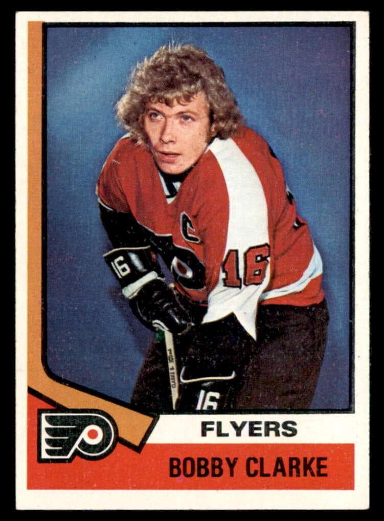 Bobby Clarke 1974 topps Topps