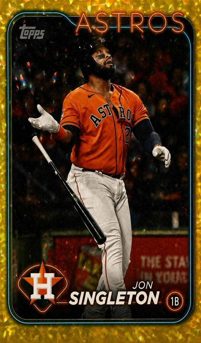 Jon Singleton 2024 topps Topps Update