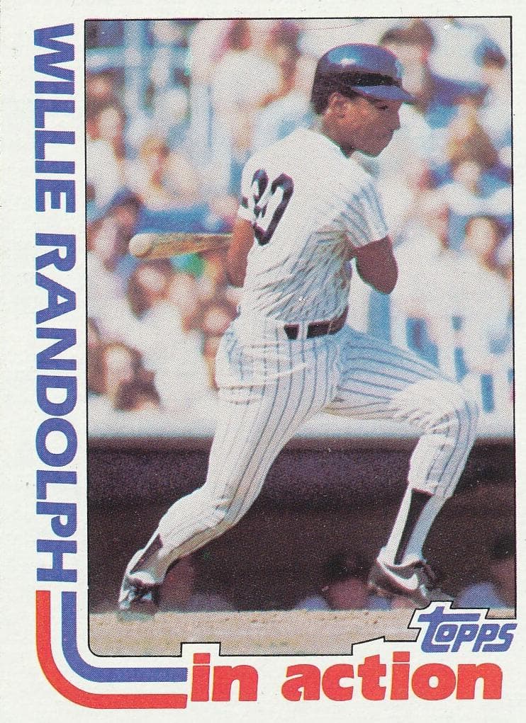 Willie Randolph 1982 topps Topps