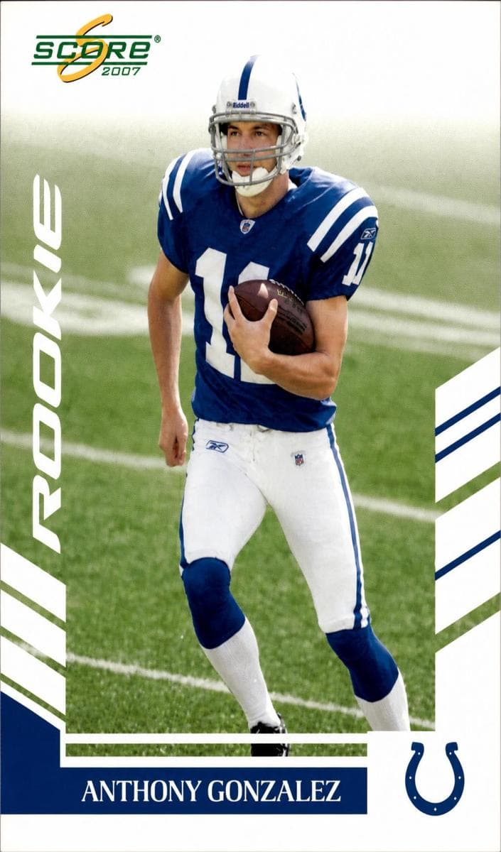 Anthony Gonzalez 2007 panini