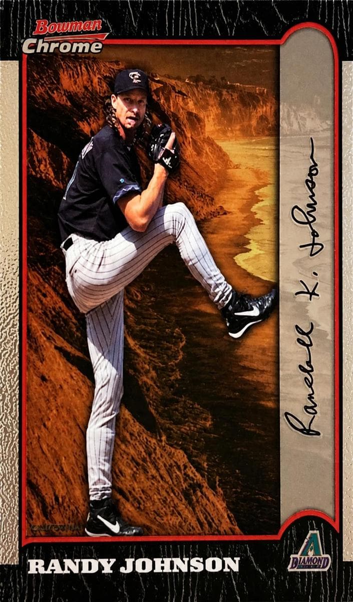 Randy Johnson 1999 bowman Bowman Chrome