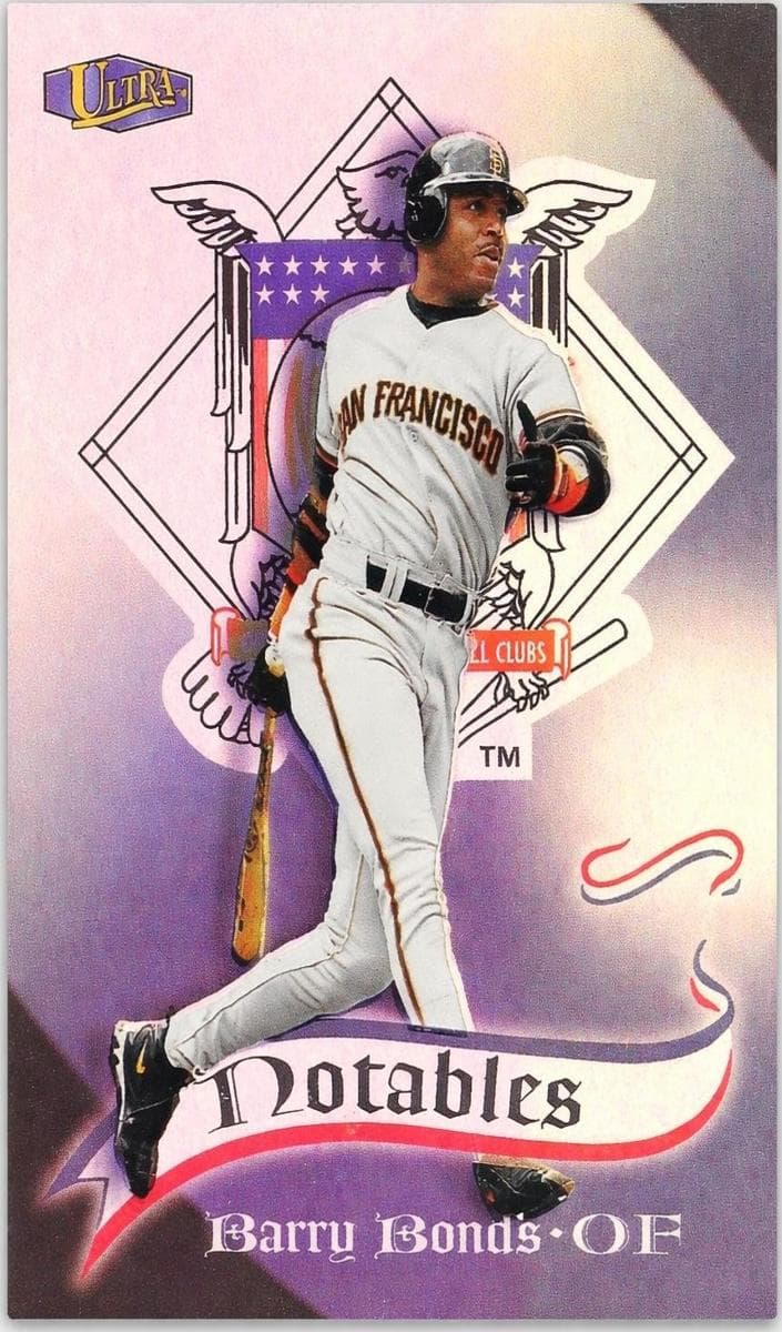 Barry Bonds 1998 fleer