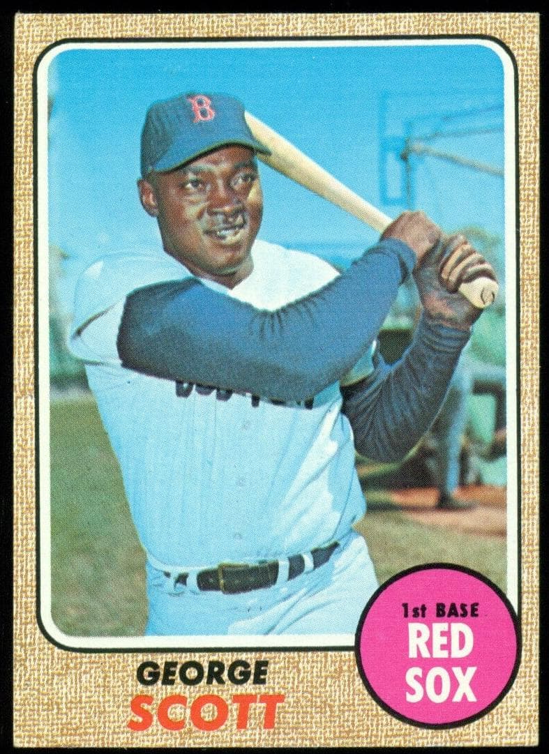 George Scott 1968 topps Topps