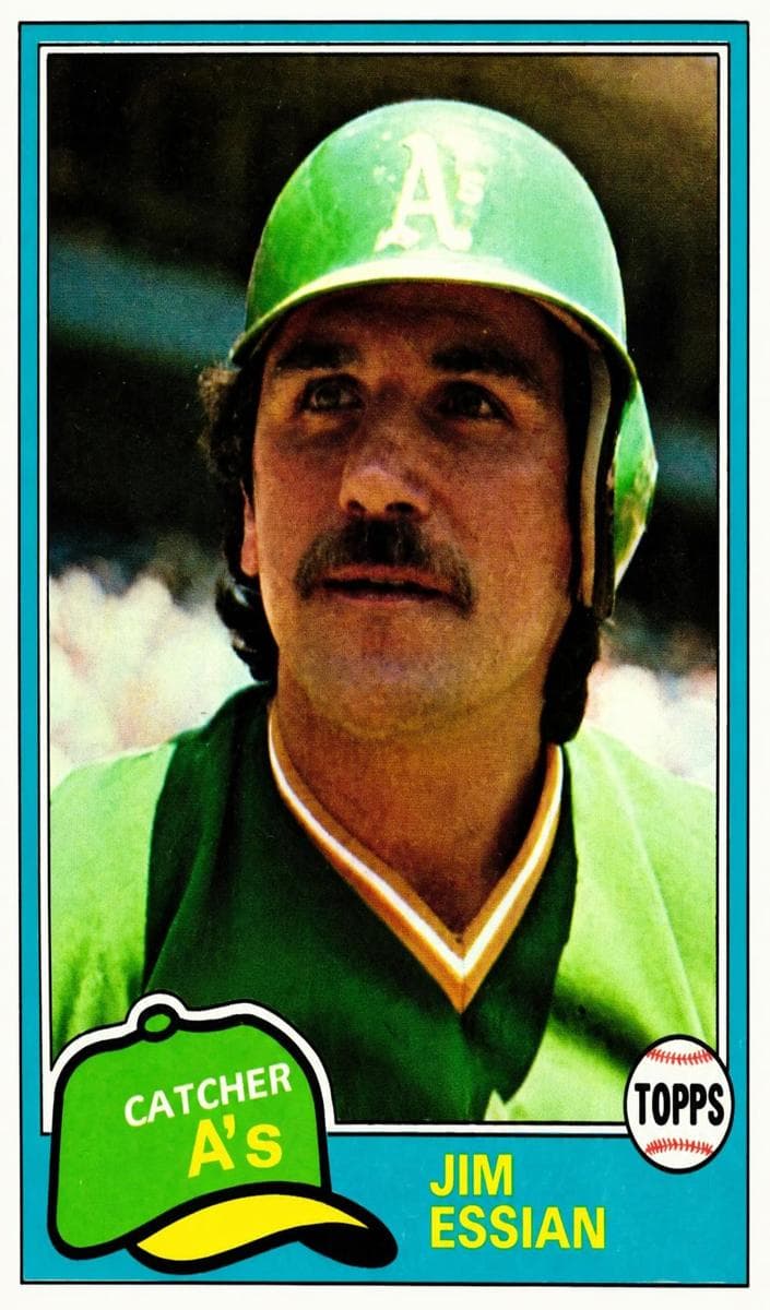 Jim Essian 1981 topps Topps