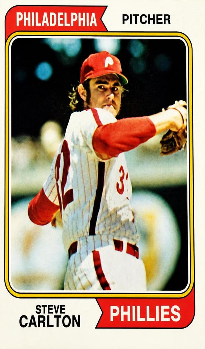 Steve Carlton 1974 topps
