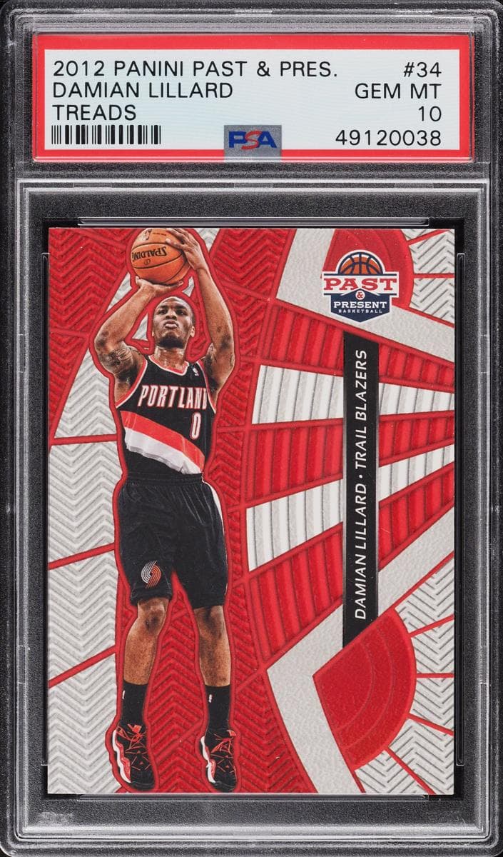 Damian Lillard 2012 panini