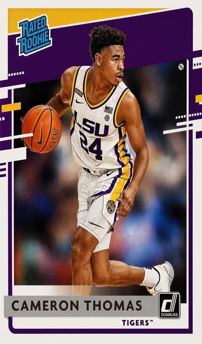 Cameron Thomas 2021 panini Panini Chronicles Draft Picks
