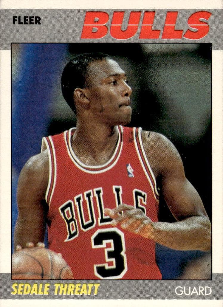 Sedale Threatt trading card