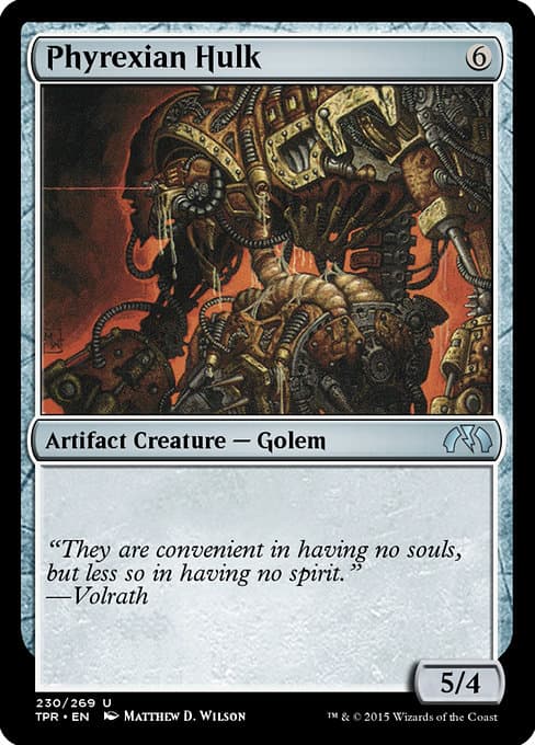Phyrexian Hulk 2003 Magic: The Gathering 8th Edition