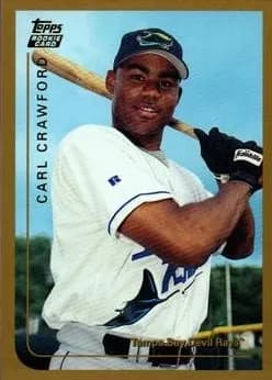 Carl Crawford trading card