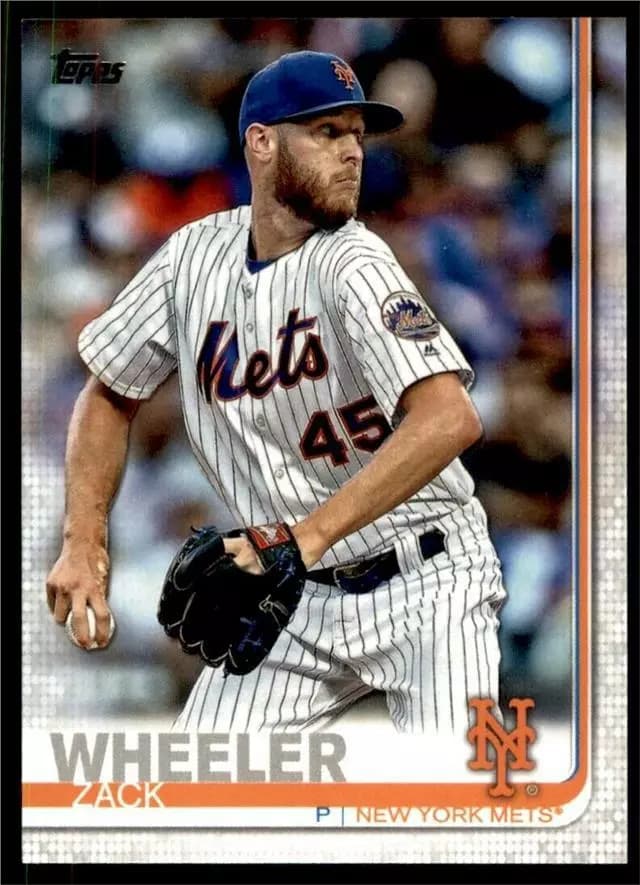 Zack Wheeler 2019 topps Topps