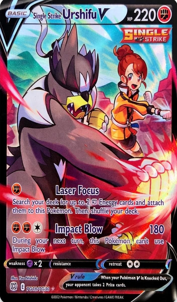 Urshifu V 2022 Pokemon