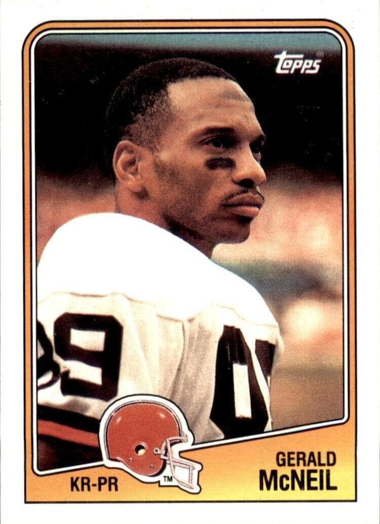Gerald McNeil trading card