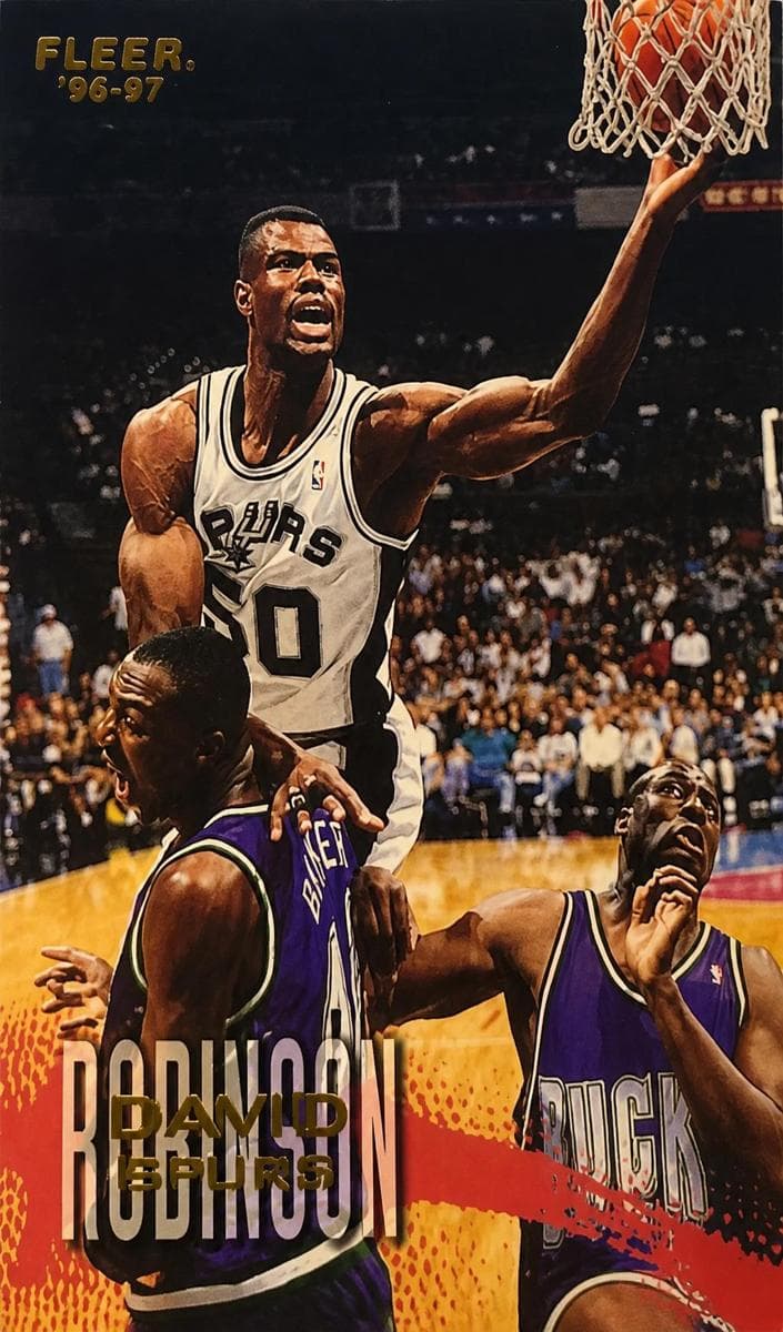 David Robinson 1996 fleer Fleer