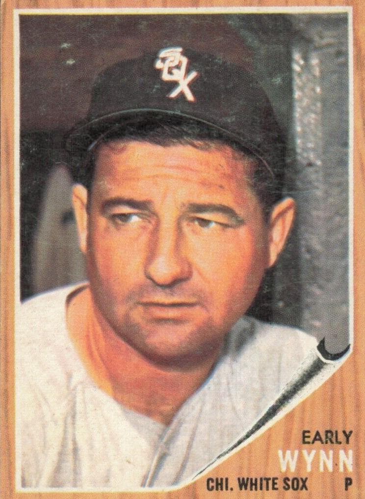 Early Wynn 1962 topps Topps
