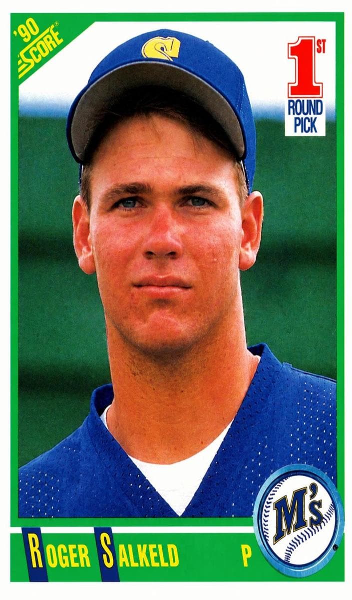 Roger Salkeld trading card