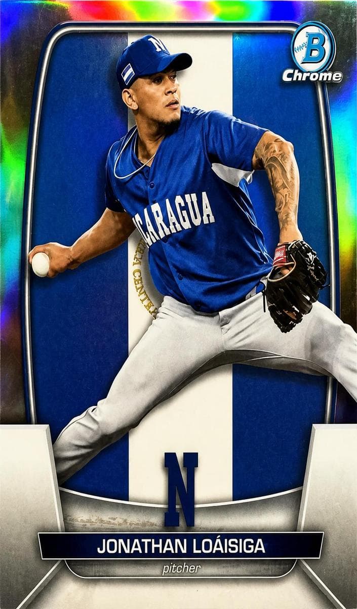 Jonathan Loaisiga trading card