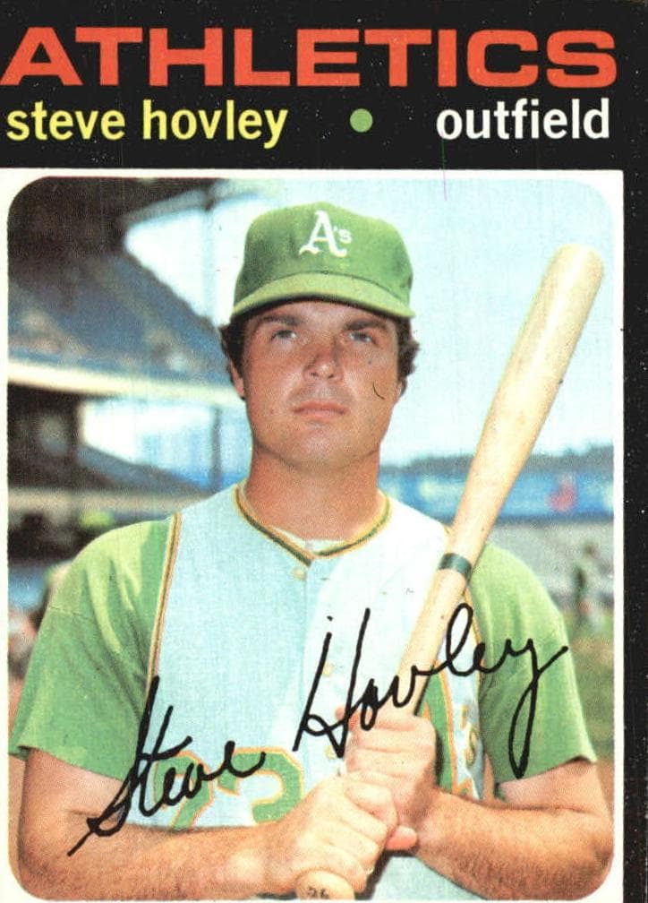 Steve Hovley 1971 topps Topps