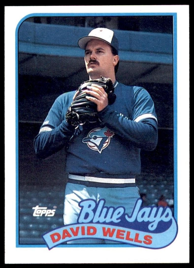 David Wells 1989 topps Topps
