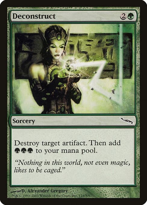 Deconstruct 2003 Magic: The Gathering Mirrodin