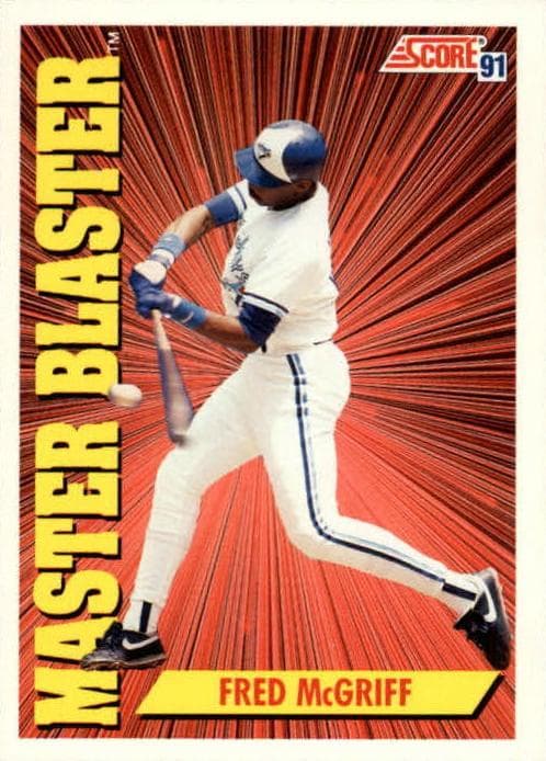 Fred McGriff 1991 panini