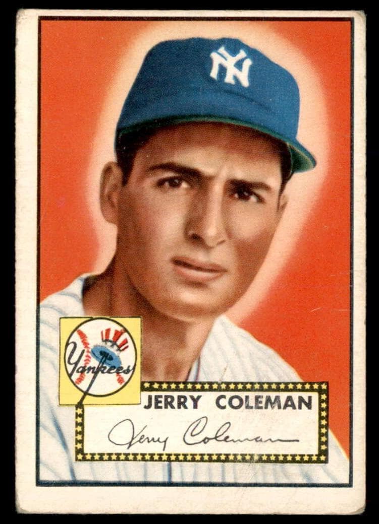 Jerry Coleman 1952 topps Topps