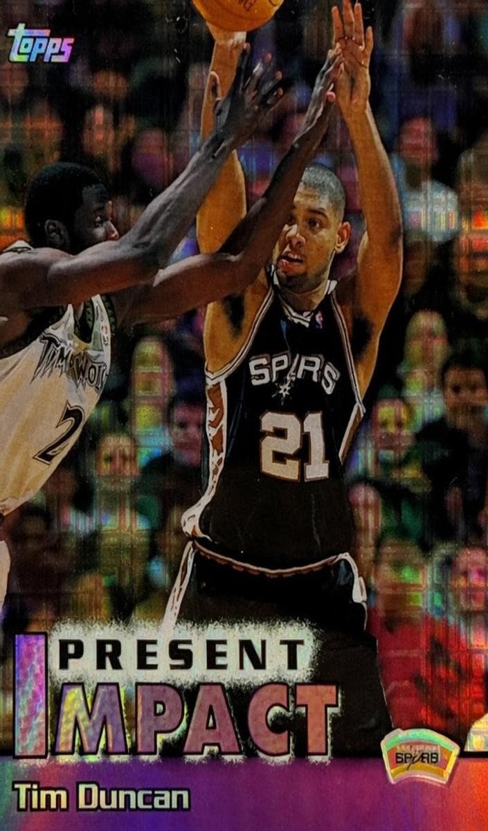 Tim Duncan 1999 topps Topps