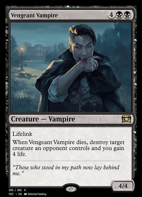 Vengeant Vampire 2019 Magic: The Gathering