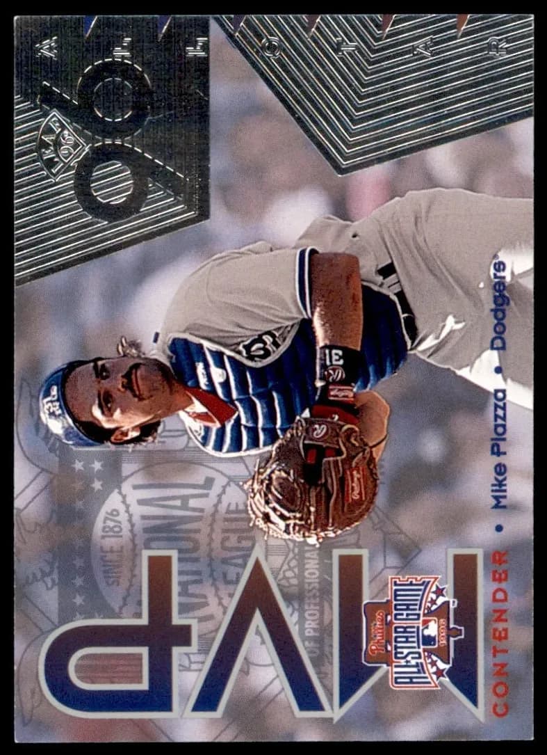 Mike Piazza 1996 leaf
