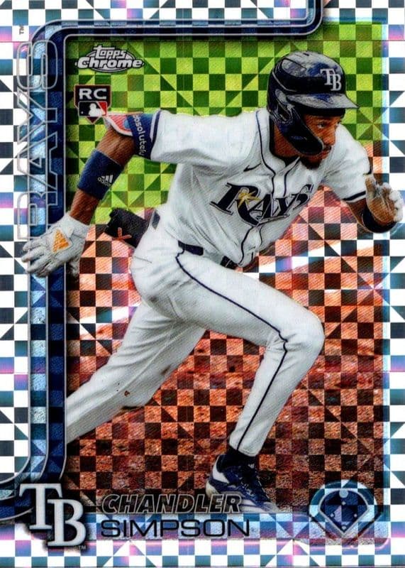 Chandler Simpson 2025 topps Topps Chrome Update example 3