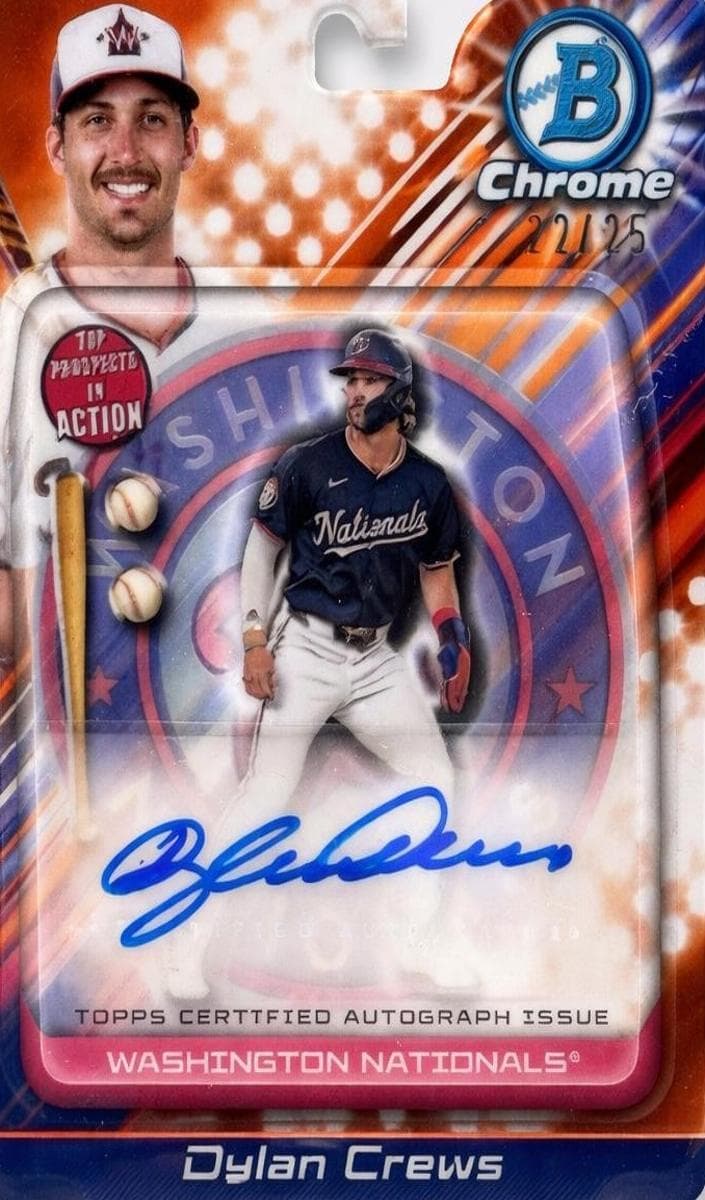 Dylan Crews 2024 bowman Bowman Draft