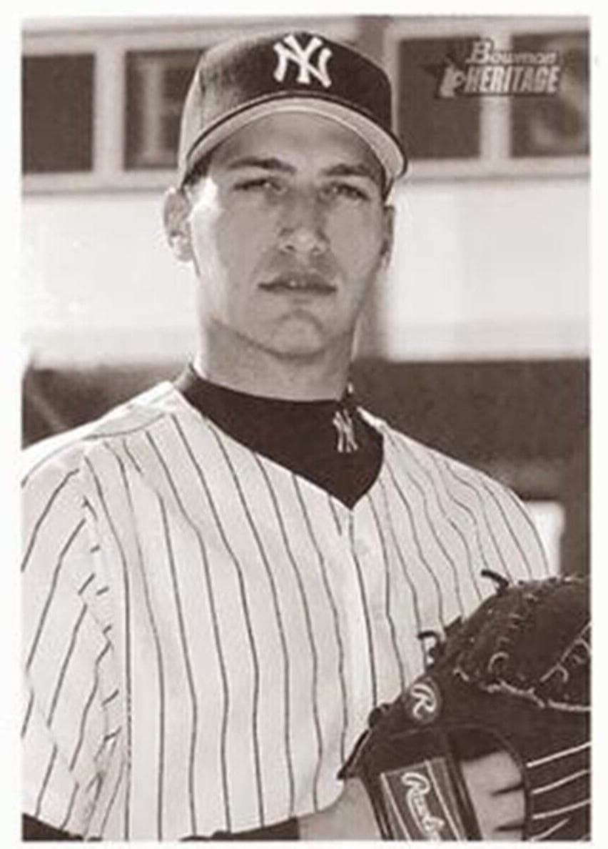 Andy Pettitte 2001 bowman Bowman Heritage