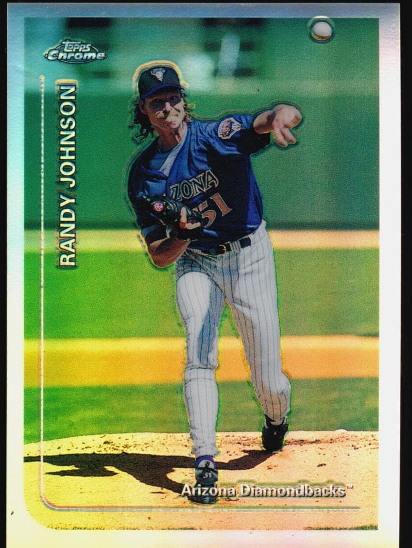Randy Johnson 1999 topps Topps Chrome