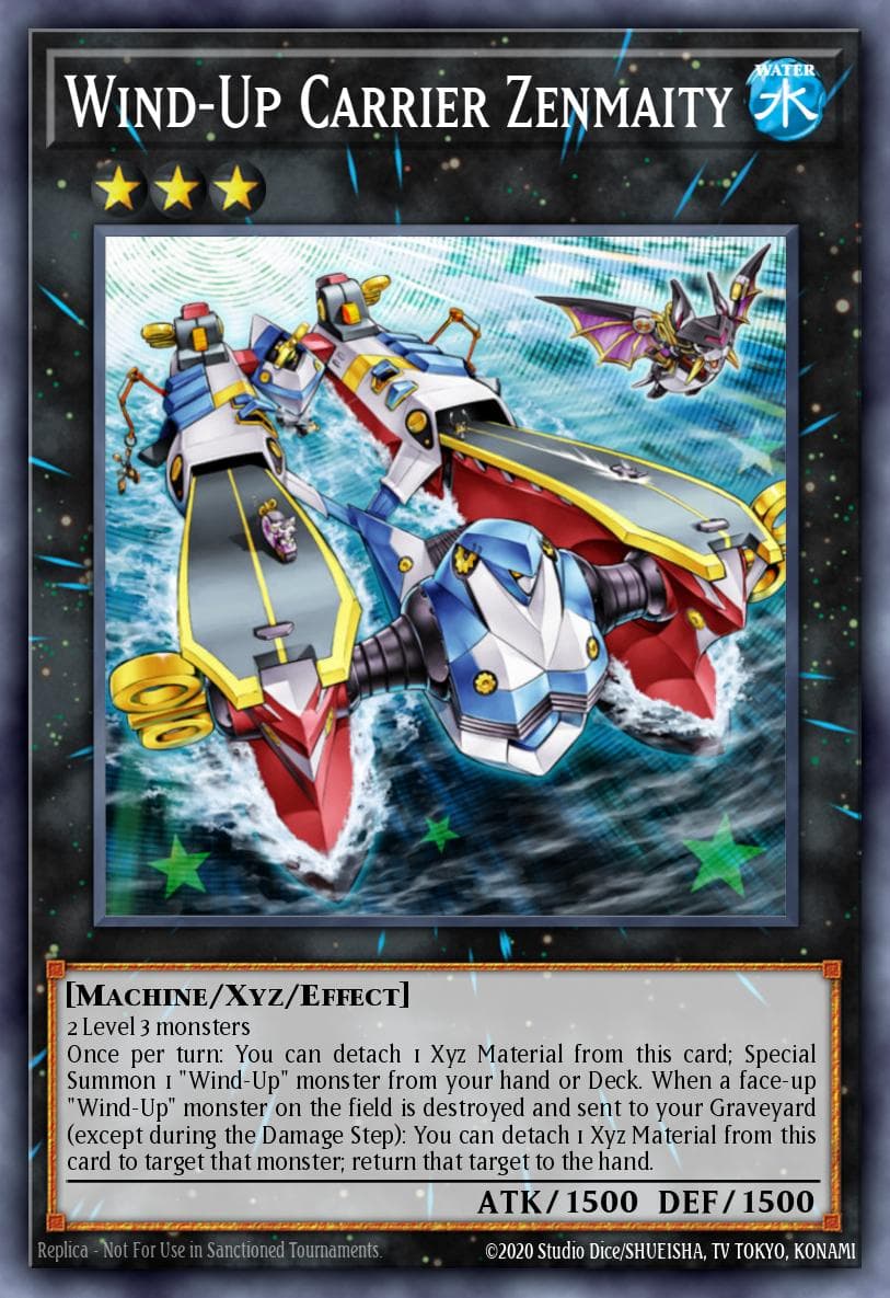 Wind-Up Carrier Zenmaity 2012 Yu-Gi-Oh! Order of Chaos